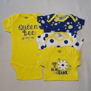 Gerber Baby Girls' Yellow and Blue Matching Set ( Offers are Accepted )